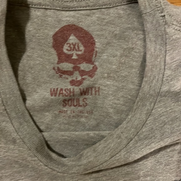 ☠️  🪵 ☠️ • WASH WITH SOULS ☠️🪵☠️ • 3xl - Picture 4 of 8